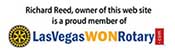 Las Vegas WON Rotary Club, Richard A Reed Founder Charter President